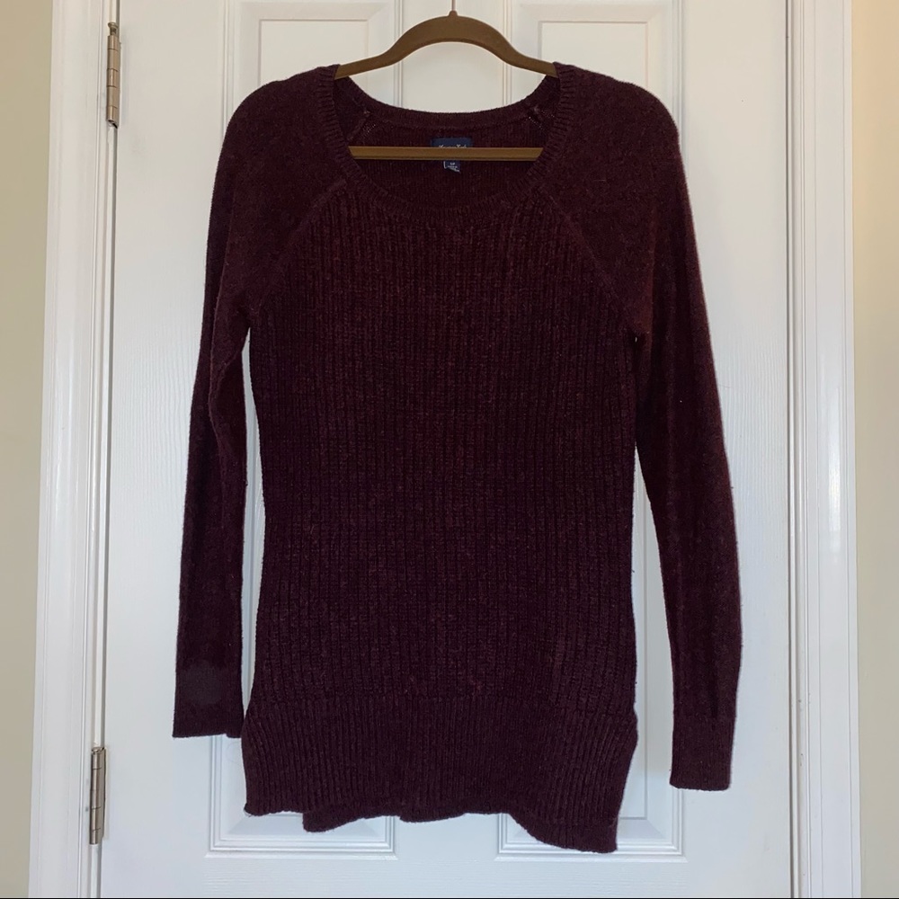 Burgundy Sweater